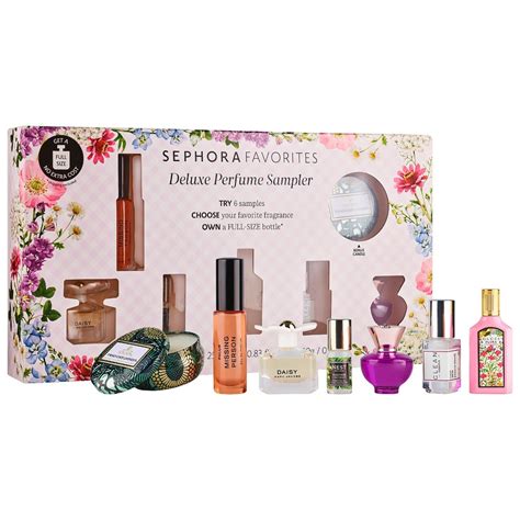 deluxe mini perfume sampler set.